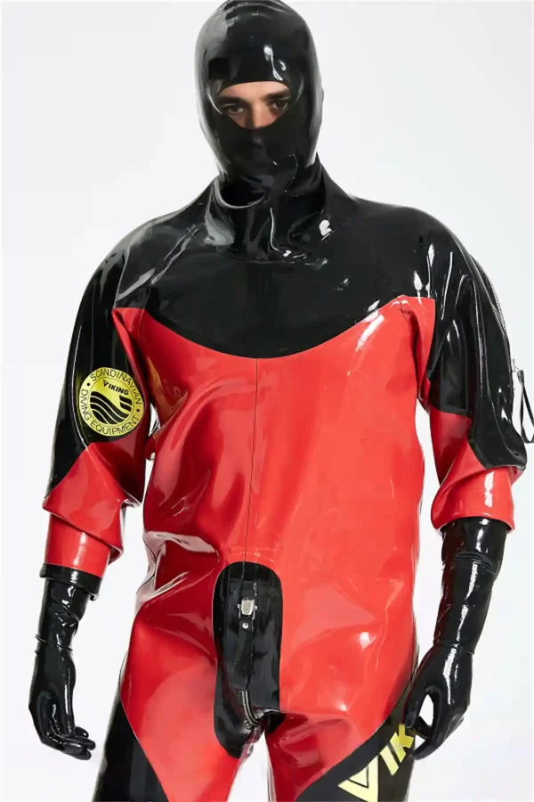 Latex Male Heavy Duty Latex Viking Drysuit