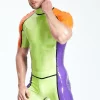 Latex Male High-Cut Thong-Shaped T-Shirt