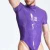 Latex Male High-Cut Thong-Shaped T-Shirt