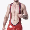 Latex Male Italian Style Cycling Suit