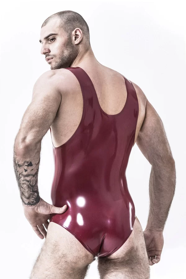 Latex Male Daredevil Leotard