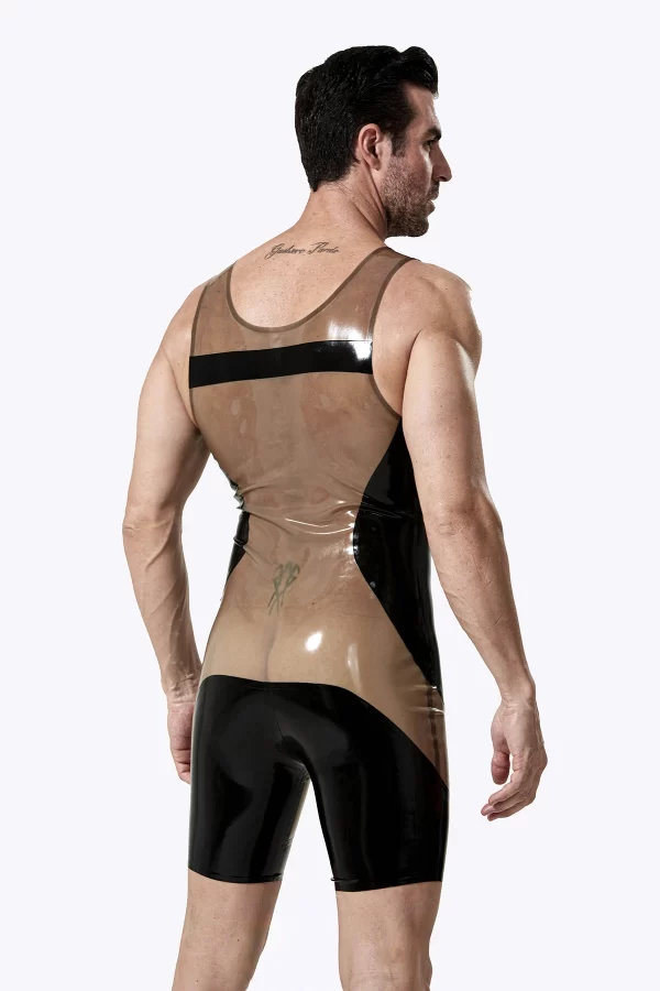 Latex Male Singlet-Style Suit