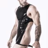 Latex Male Thong & Chest Harness