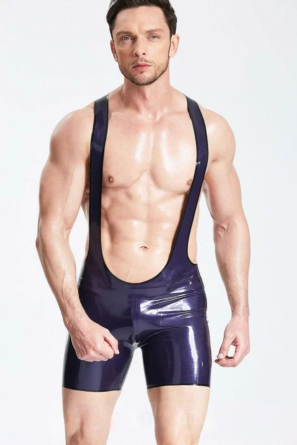 Latex Male Classic Wrestling Suit