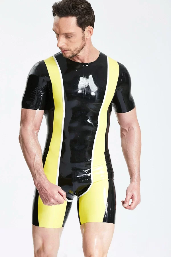 Latex Male Round Neck Surfsuit