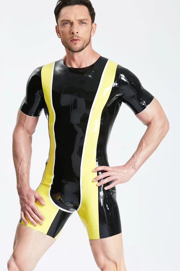 Latex Male Round Neck Surfsuit