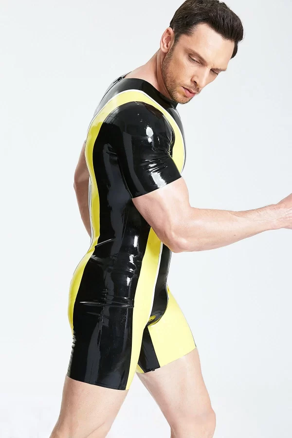 Latex Male Round Neck Surfsuit