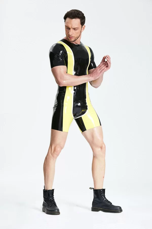 Latex Male Round Neck Surfsuit