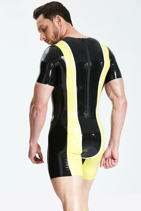 Latex Male Round Neck Surfsuit