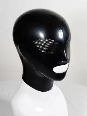 Latex Hood Micro Perforations Unisex