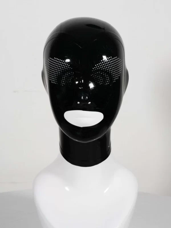 Latex Hood Micro Perforations Unisex