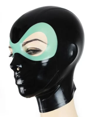 Latex Rubber Ninja Hood