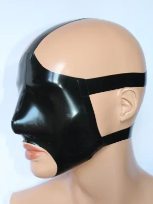 Black Latex Trust Mask