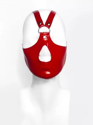 Latex Mask With Nose Hole