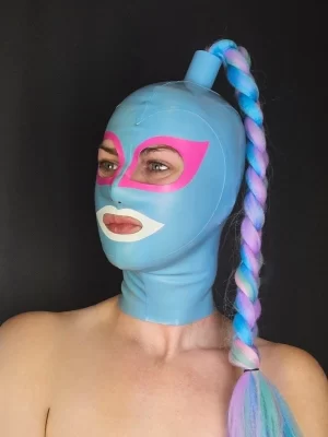 Latex Mask Rubber Hood color mix