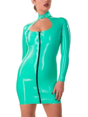 Trixi Latex Mini Dress