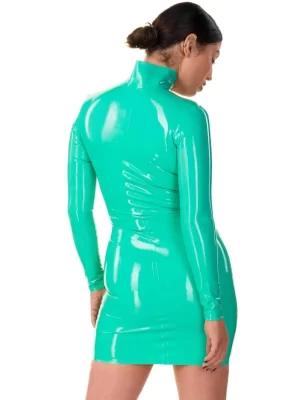 Trixi Latex Mini Dress