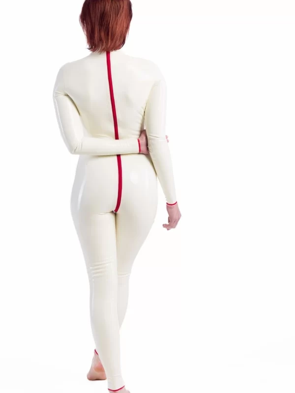 Latex catsuit for nurse