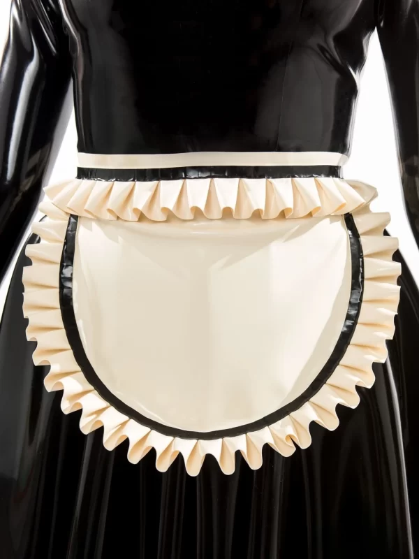 Latex Maids catsuit with apron