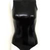 Latex Highneck Bodysuit