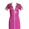 Latex Nurse Swing Dress and Apron