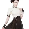 Sinner Nun Uniform Latex Mini Dress