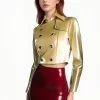 Latex Avalon Trench Coat