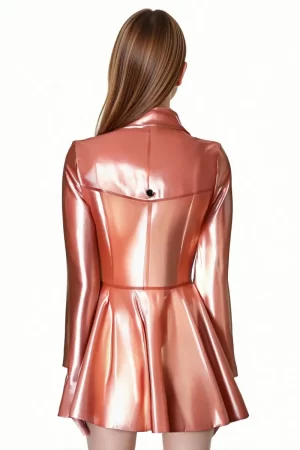 Latex Duchess Coat