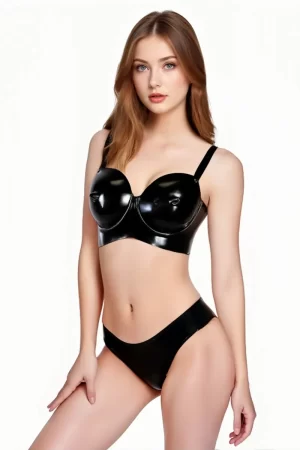 Latex Queen Bra