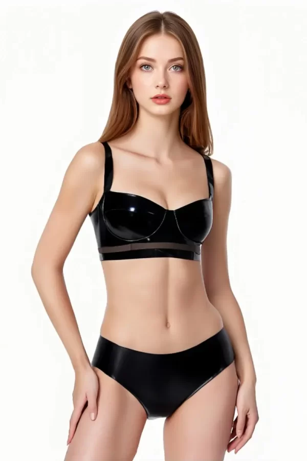 Latex Sash Bra