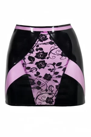 Latex Livia Garter Skirt