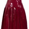 Latex Dina Zip Skirt