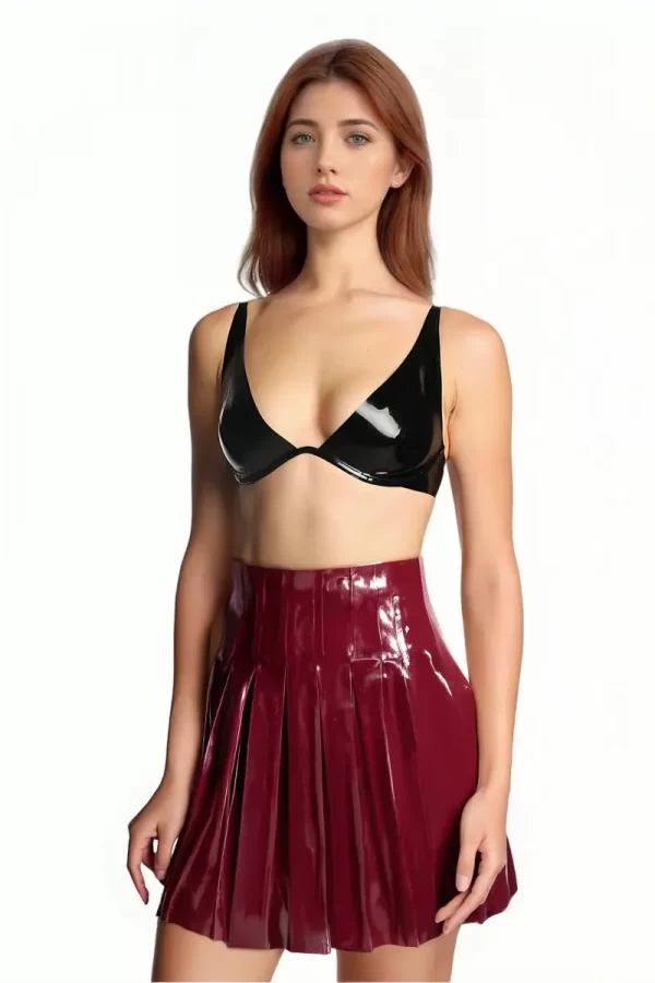 Latex Fille skirt