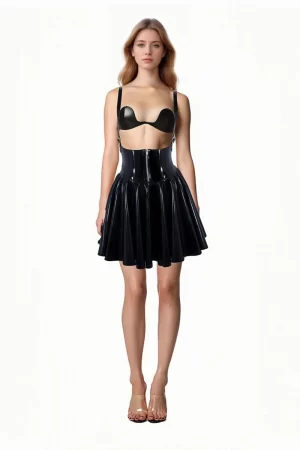 Latex Juliet Jumper Skirt