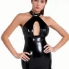 Latex Isa Pencil Dress