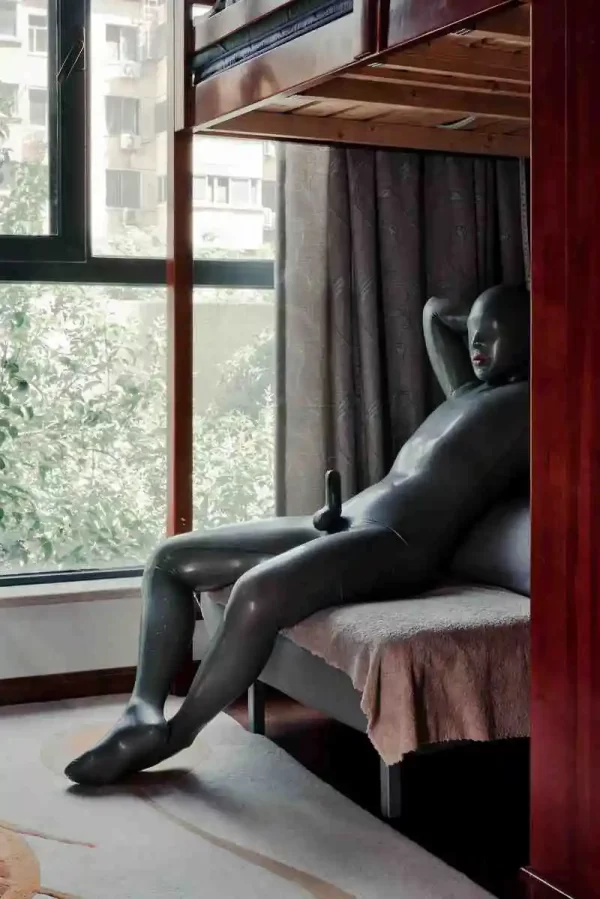 Male Standard 'Gimp' Fully-Enclosed Catsuit with Penis & Anal Sheaths