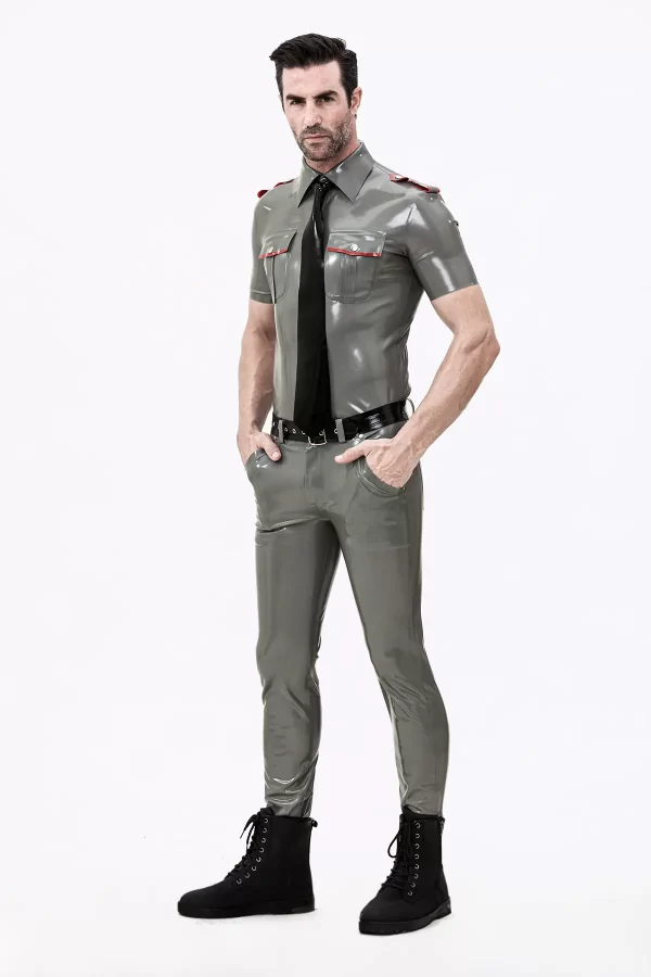 Latex Male Standard Uniform Jeans