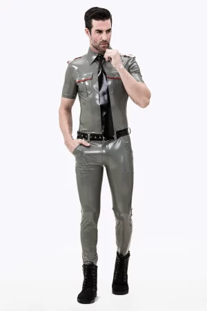 Latex Male Standard Uniform Jeans