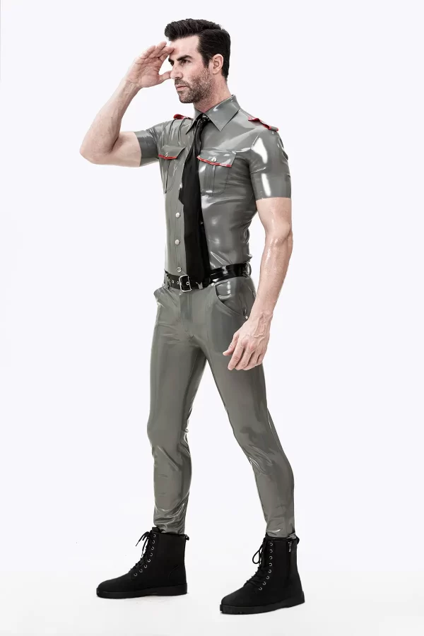 Latex Male Standard Uniform Jeans