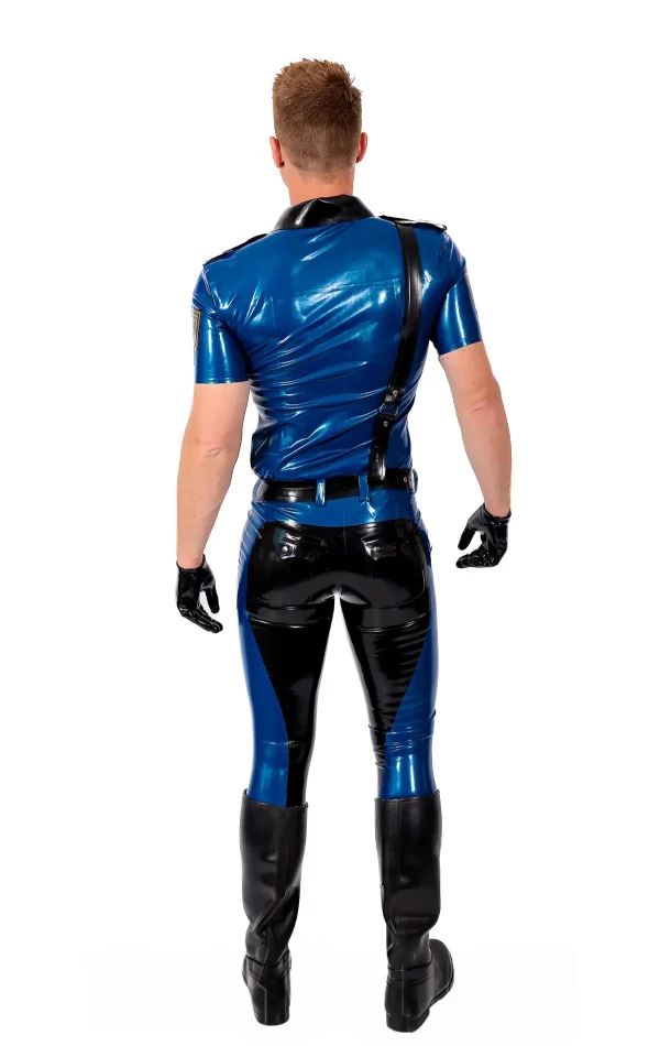 Latex Male Standard Police Breeches