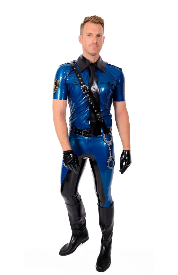 Latex Male Standard Police Breeches