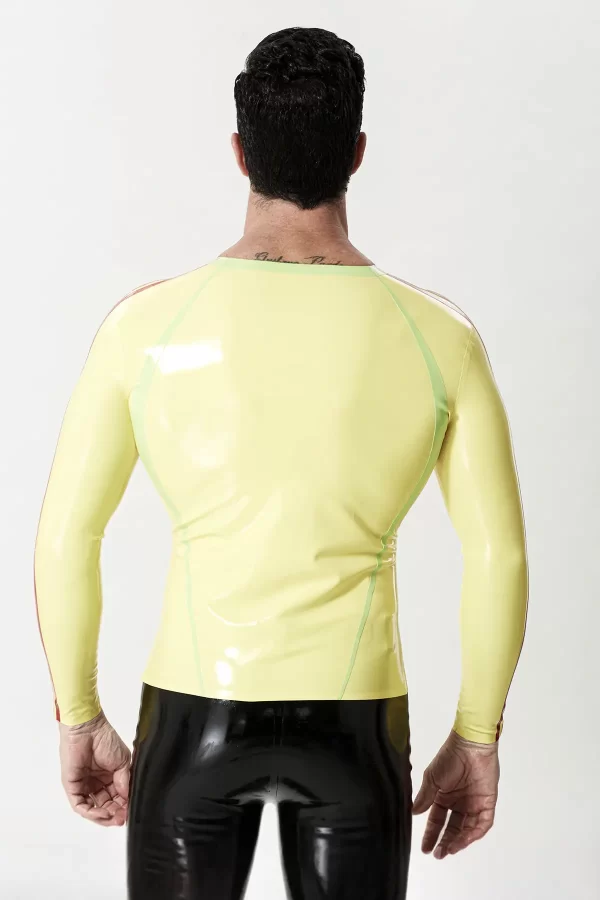 Latex Male Long-Sleeved Sportsman T-Shirt