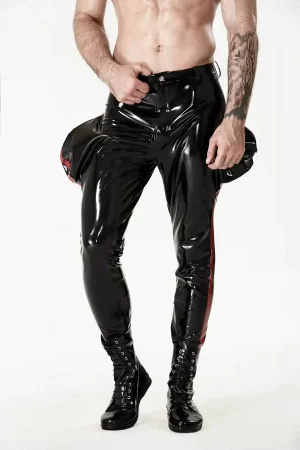 Latex Male Side-Striped Jodhpurs