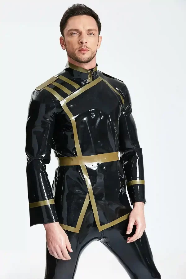 Latex Male Bespoke Double-Breasted Dinner Jacket