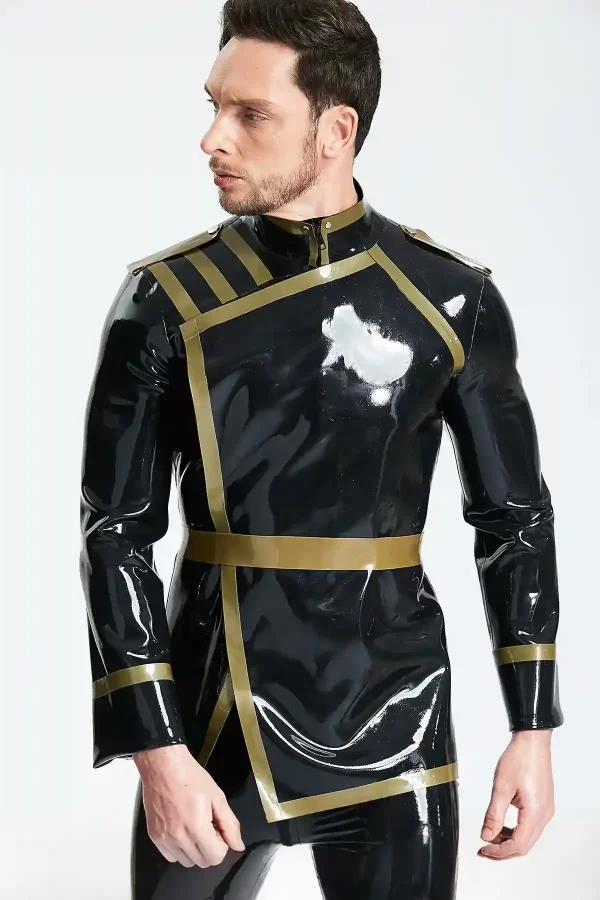 Latex Male Bespoke Double-Breasted Dinner Jacket