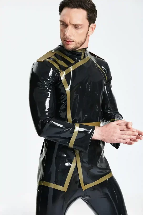 Latex Male Bespoke Double-Breasted Dinner Jacket