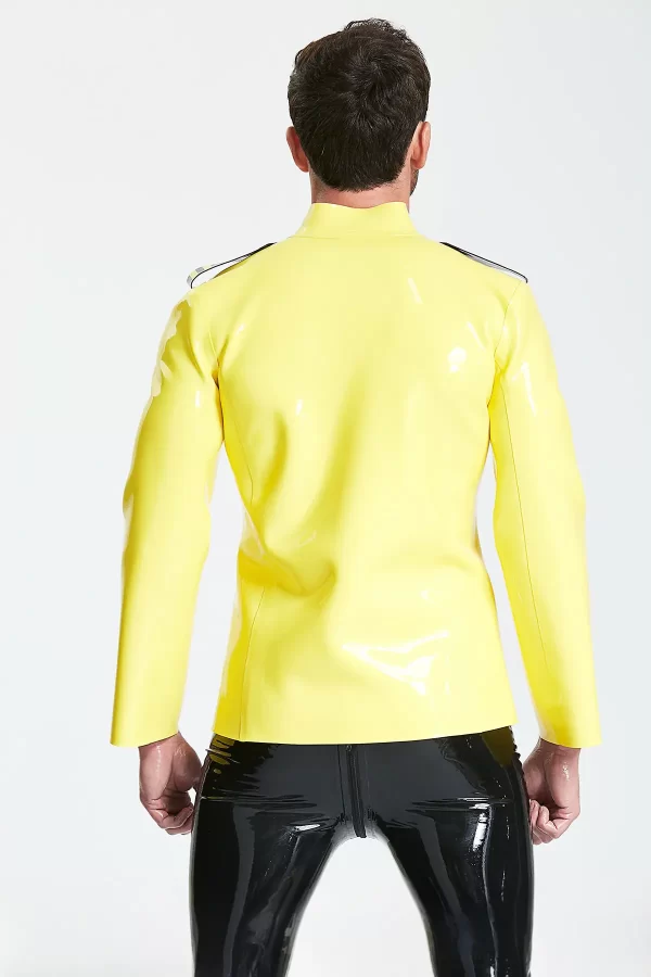 Latex Male Maritime Jacket