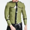 Latex Male Officer Jacket