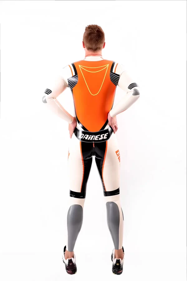 Latex Male Trackster MotoGP Style Latex Suit