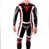 Latex Male Logo Branded Motorcycle Latex Suit